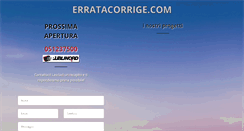 Desktop Screenshot of erratacorrige.com